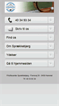 Mobile Screenshot of friluftscenter.com
